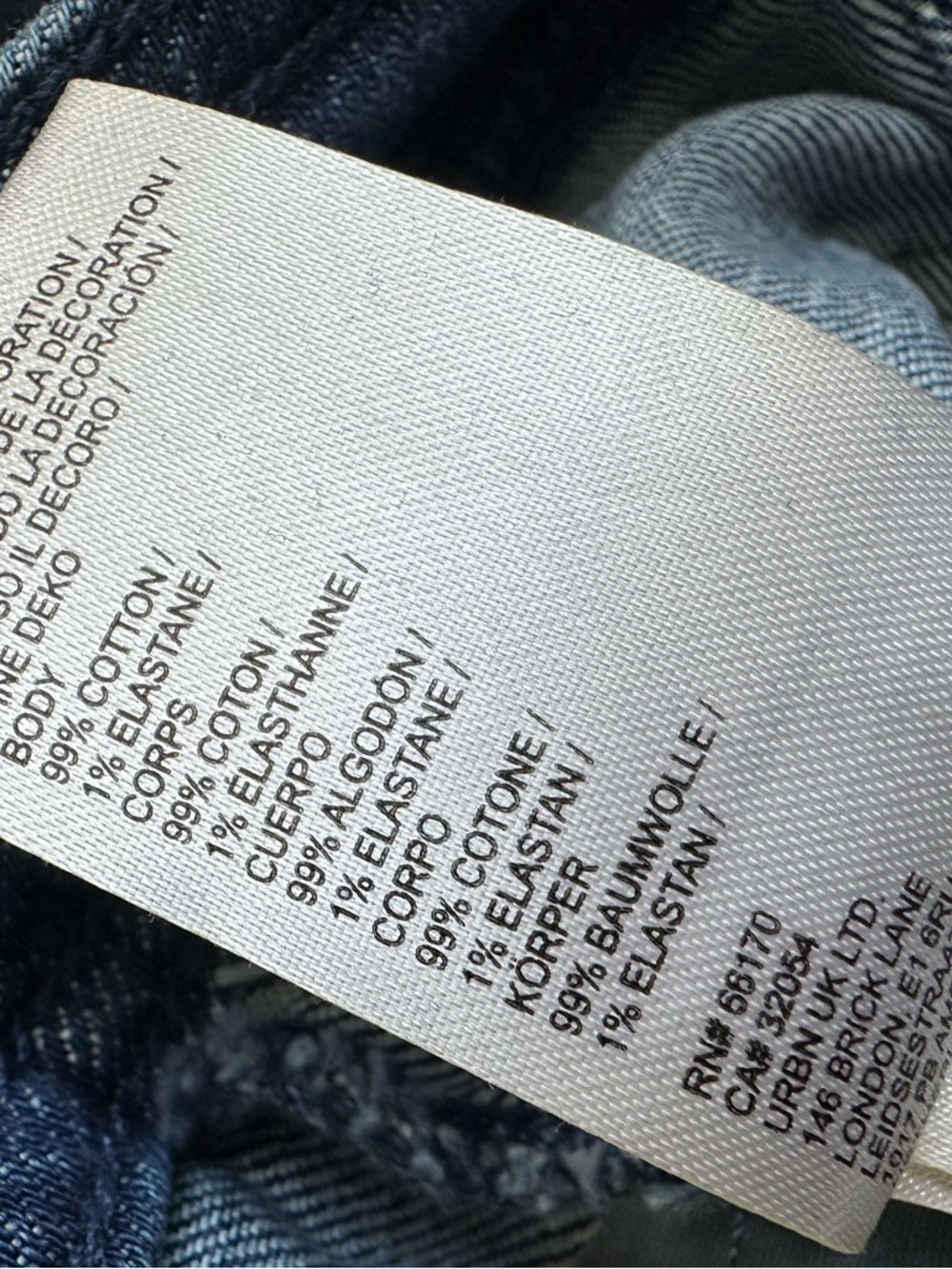 Pilcro for Anthropologie Dark Wash Carpenter Barrel Leg Jeans SZ 33 New with Tag - Picture 16 of 16